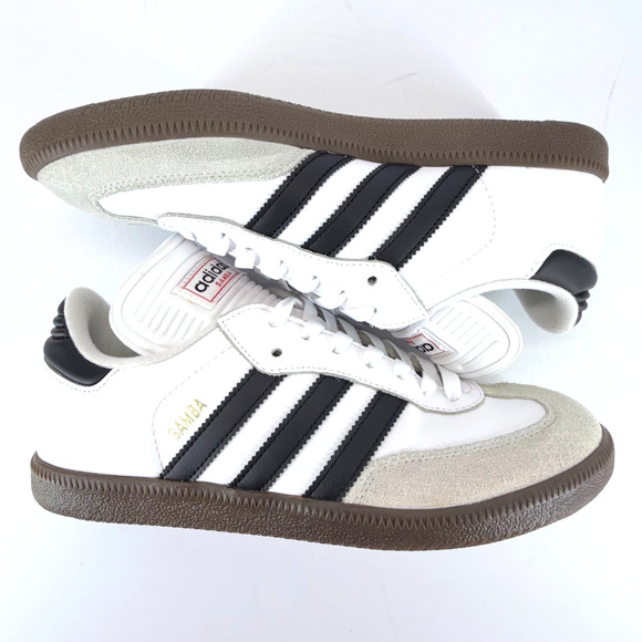 Adidas Samba Classic Soccer Design Men 8.5 Lace Up Leather Suede Indoor Cleats - Picture 6 of 12